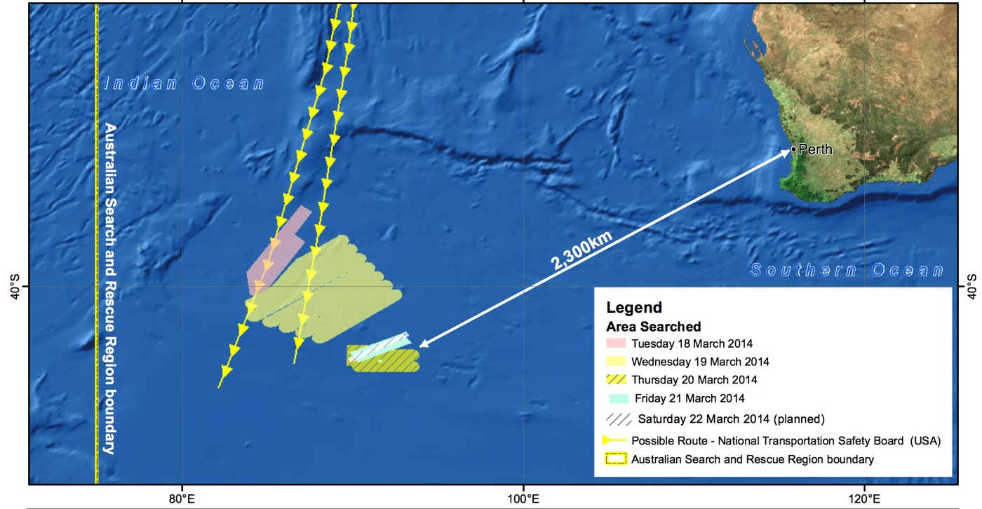 French Satellite Spots Objects in Search for Malaysian Flight 370